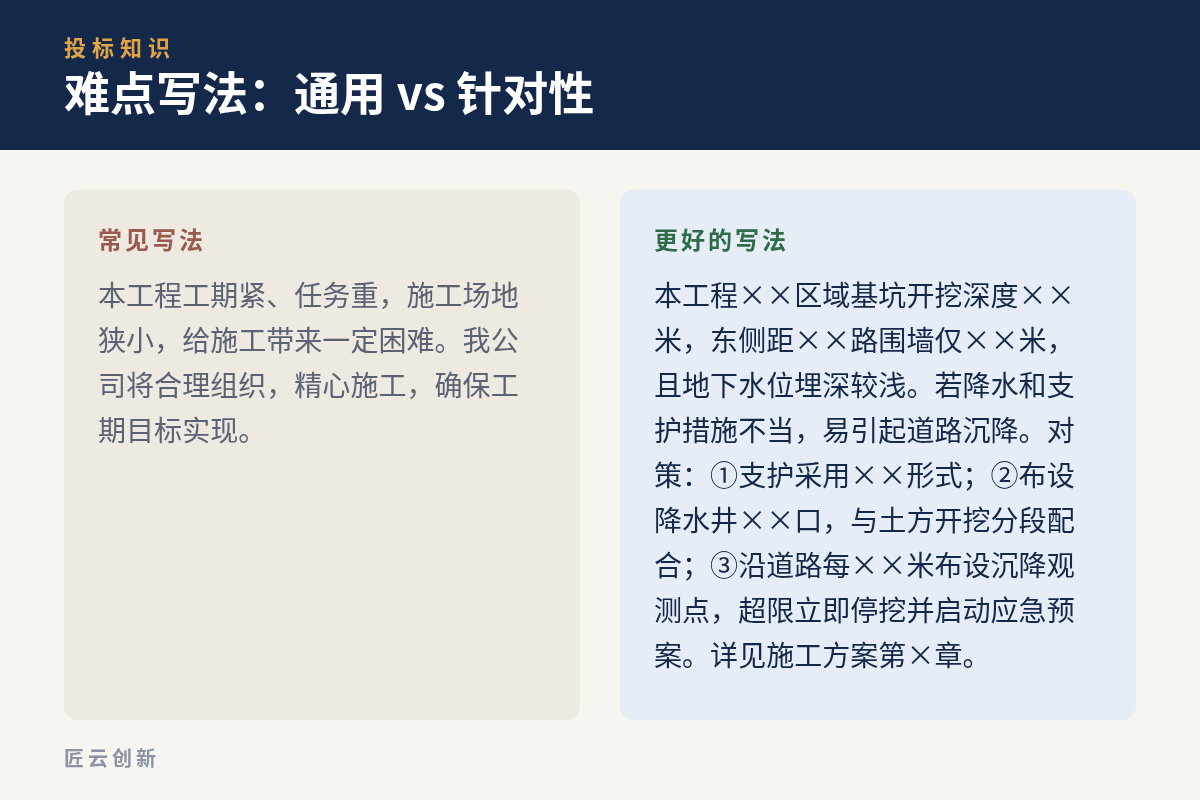 难点写法正反例句对比